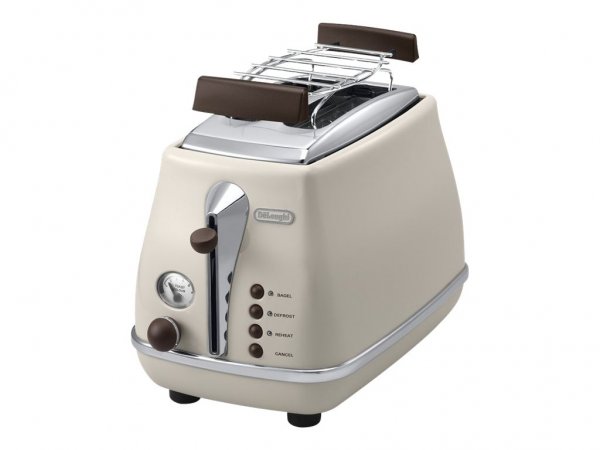 De Longhi 2103.BG - 2 fetta/e - Beige - Acciaio inossidabile - 900 W - 220 - 240 V - 50 - 60 Hz
