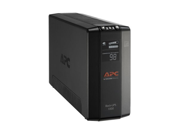 APC Back UPS Pro BX 8 Outlets AVR LCD Interface - Offline- USV BX1000M - (offline) ups - 84 min