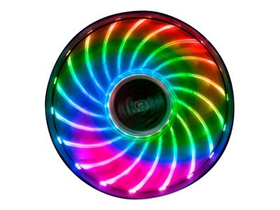 Akasa Vegas X7 - Ventilatore - 1200 Giri/min - 23,2 dB - 41,9 pdc/min - Nero - Trasparente