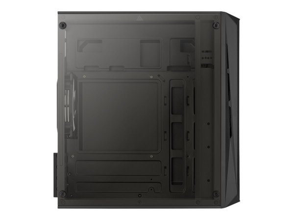 AEROCOOL ADVANCED TECHNOLOGIES Cs107V2 - Mini Tower - PC - Schwarz - micro ATX - Mini-ITX - Midi/min