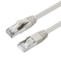 Goobay CAT 6 Patchkabel S/FTP PiMF Grau - Cavo - Rete