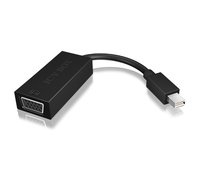 ICY BOX IB-AC504 - VGA (D-Sub) - Mini DisplayPort - Maschio - Femmina - 1920 x 1080 Pixel - Nero