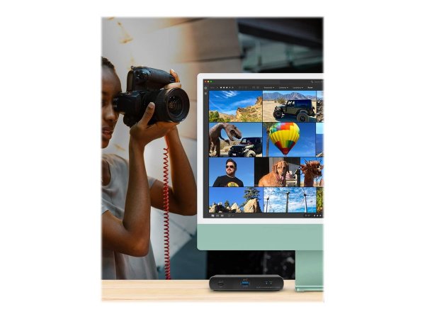 Sonnet Echo 5 - Thunderbolt 4 - Thunderbolt 4 - USB 3.2 Gen 2 (3.1 Gen 2) Type-A - USB tipo-C - 60 H