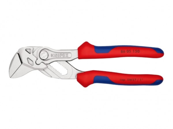KNIPEX 86 05 150 - Pinze per giunti scorrevoli - 2,7 cm - Acciaio al cromo vanadio - Plastica - Blu
