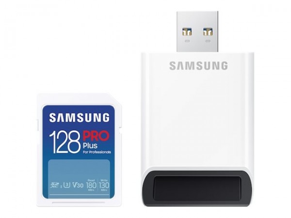 Samsung MB-SD128SB/WW - 128 GB - SDXC - UHS-I - 180 MB/s - 130 MB/s - Class 3 (U3)