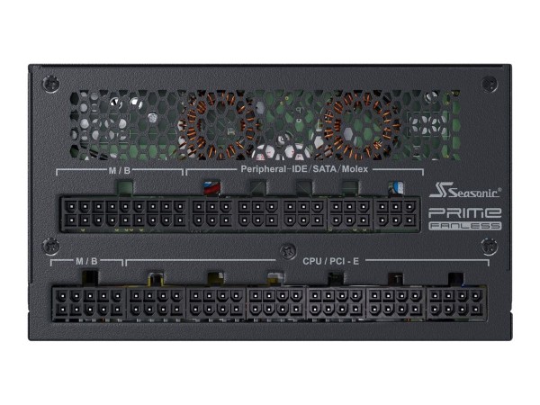 Seasonic PRIME Fanless TX - 700 W - 100 - 240 V - 50 - 60 Hz - 4.5 - 9.5 A - 100 W - 696 W