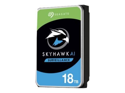 Seagate SkyHawk AI - 18 TB - 7200 Giri/min - 256 MB - 3.5" - Serial ATA III