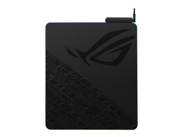 ASUS ROG Balteus - Nero - Monocromatico - Rosso/Verde/Blu - Barra appoggiaferro antiscivolo - Tappet