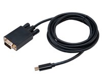 Akasa AK-CBCA17-18BK - USB Type-C - VGA - 1,8 m - Nero