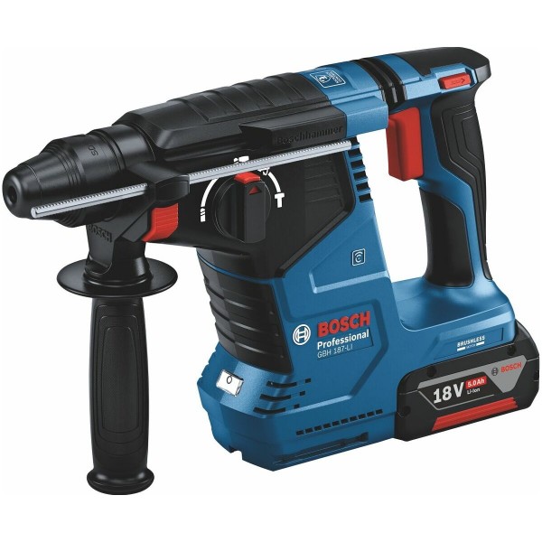 Bosch GBH 18V-24 C PROFESSIONAL - SDS-plus - Nero - Blu - Rosso - Motore senza spazzole - 2,4 cm - 9