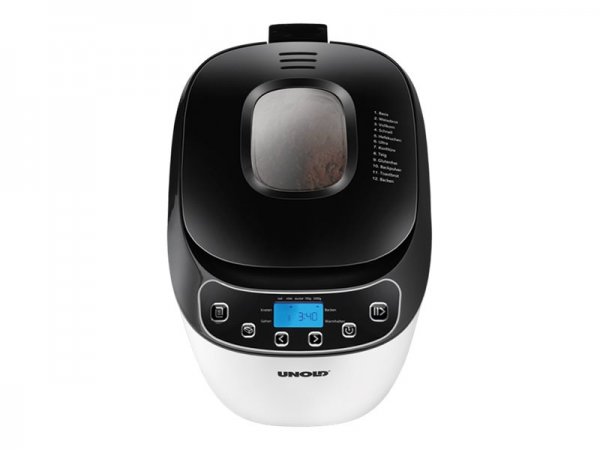 UNOLD 68010 - 1 kg - Partenza differita - Finestra visuale - Timer - Controllo di doratura della cro