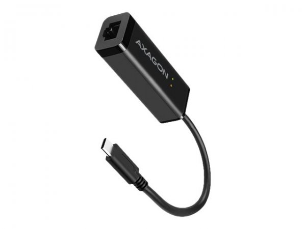 AXAGON ADE-SRC - Cablato - USB tipo-C - Ethernet - 1000 Mbit/s - Nero