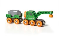 BRIO 7312350336986 - Vagone - Lift and Load - 0,3 anno/i - Nero - Verde