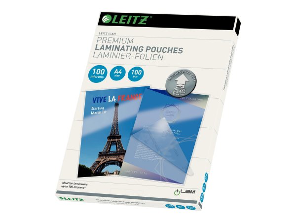 Esselte Leitz 74800000 - Trasparente - Lucido - A4 - 0,1 mm - 222 mm - 23 mm