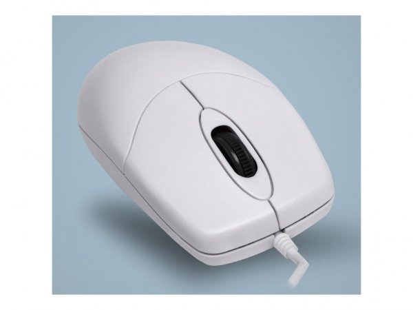 Active Key Contour Design Active Key AK-PMJ1 - Ambidestro - Ottico - USB tipo A - 1000 DPI - Bianco