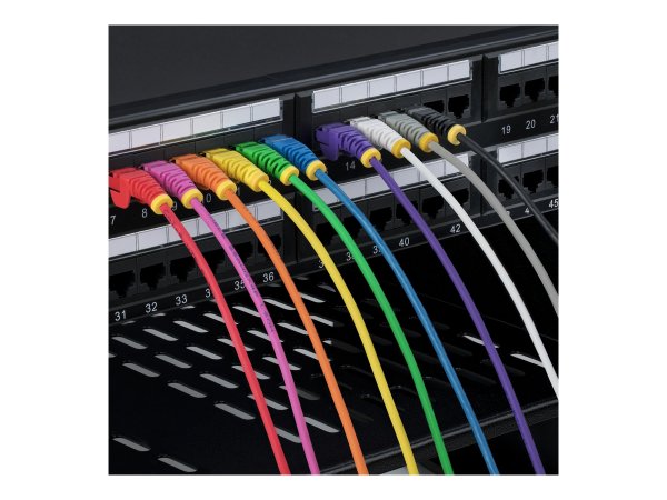 StarTech.com 1m Black Slim CAT6 Cable 10 Pack - Kvm switch