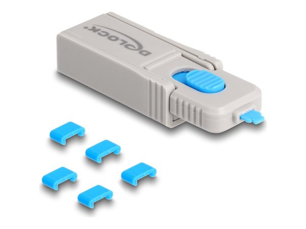 Delock USB Type-C Port Blocker Set für Buchse - Cavo/adattatore - Digitale/dati