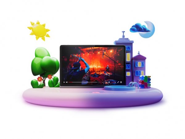 Lenovo Tab Plus ZADX - Tablet - Android 14 oder höher - Tavoletta - Mediatek Helio