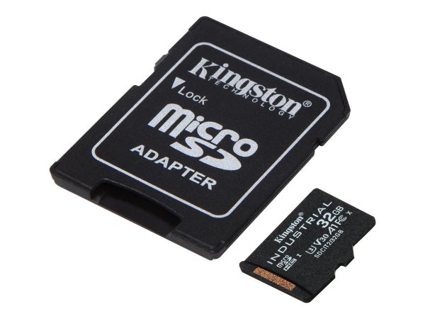 Kingston Industrial - 32 GB - MiniSDHC - Classe 10 - UHS-I - Class 3 (U3) - V30