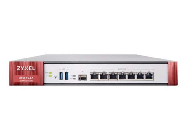 ZyXEL USG Flex 500 - 2,3 Gbit/s - 0,81 Gbit/s - 82,23 BTU/h - 41,5 dB - 529688 h - IPSEC - SSL/TLS