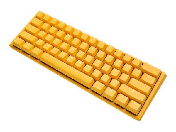 Ducky One 3 Yellow Mini - Mini - Cablato - USB - Interruttore a chiave meccanica - LED RGB - Giallo