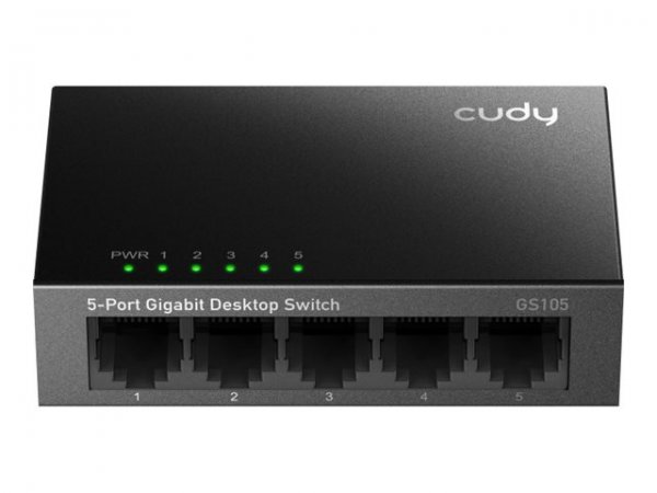 CUDY GS105 - Gigabit Ethernet (10/100/1000) - Full duplex