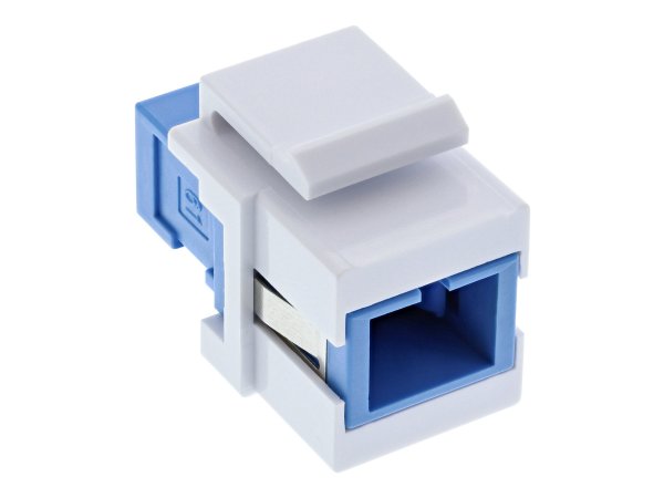 InLine Adattatore Snap-In Keystone FO - SC/SC simplex - monomodale - ceramica