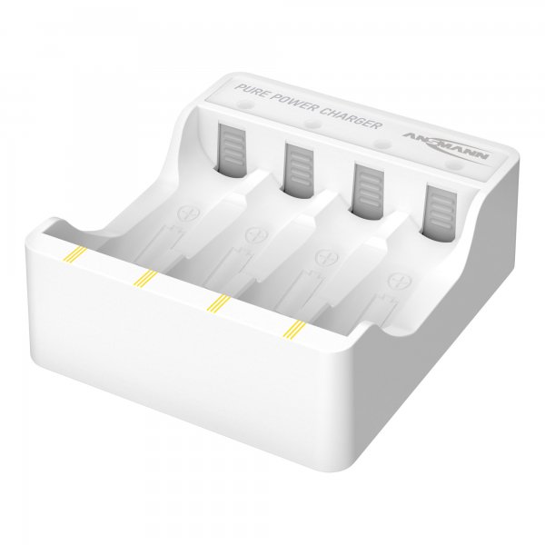 Ansmann Ladegerät PurePower für 4xAAA/AA Li-Ion - Caricabatteria - Agli ioni di litio (li-ion)