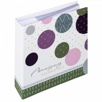 Walther ME-486-A - Verde - 200 fogli - 10 x 15 - Rilegatura perfetta - Carta - Bianco