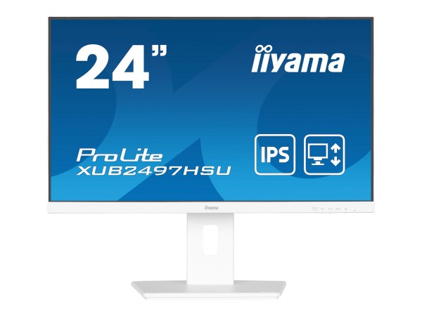 Iiyama XUB2497HSU-W2 24" WHITE IPS-1920x1080a10 - Schermo piatto (tft/lcd) - 60,5 cm