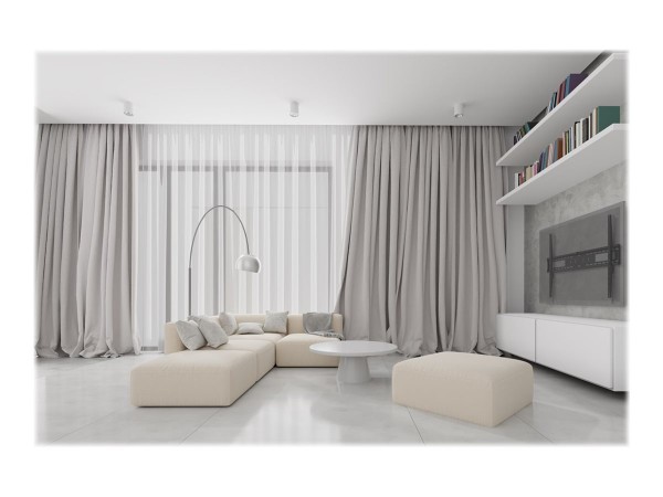 Goobay TV-Wandhalterung Pro FIXED XL schwarz