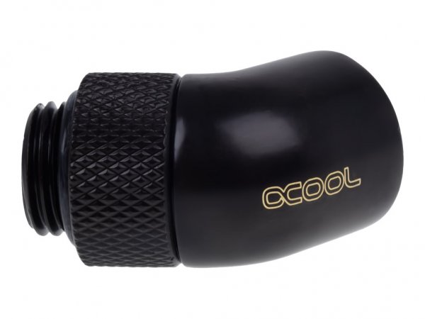 Alphacool 17246 - Nero - Maschio/Femmina - 1/4" - 45° - 18,5 mm - 35 mm