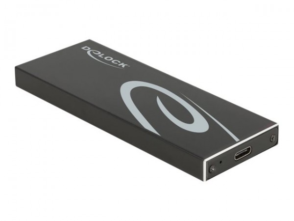 Delock Custodia esterna per SSD PCIe NVME M.2 con USB Type-C femmina - Box esterno SSD - M.2 - Seria