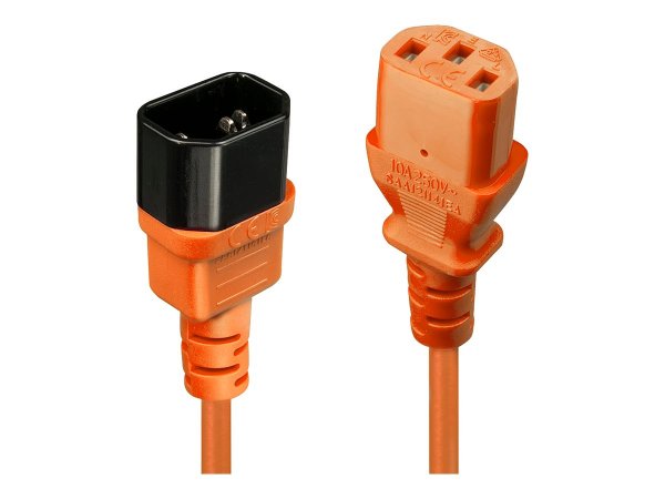 Lindy 30475 - 2 m - Accoppiatore C13 - Accoppiatore C14