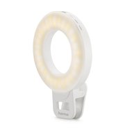Hama LED-Ringleuchte ToGo Clip-On-Ringlicht für Handy aufladbar 3 Modi