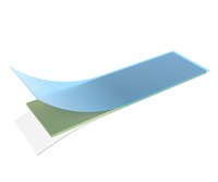 Akasa AK-TT140-01 - Cuscinetto termico - Blu - Verde - 70 mm - 20 mm - 1 mm - 1 pz