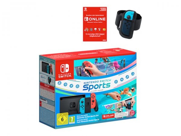Nintendo Switch Spielkonsole Neon*rot/blau*