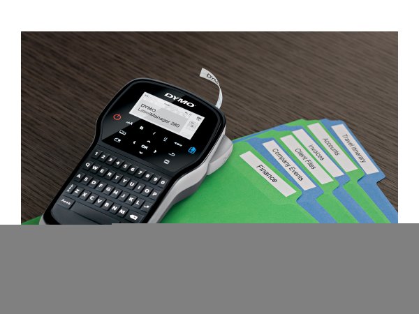 Dymo LabelManager 280 Stampante di etichette | Stampante portatile ricaricabile con tastiera QWERTY