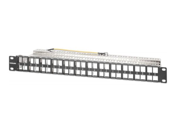 Intellinet 48-Port Patchpanel geschirmt und unbestückt 1 HE - Accessori per l'alimentazione - 0,48 m