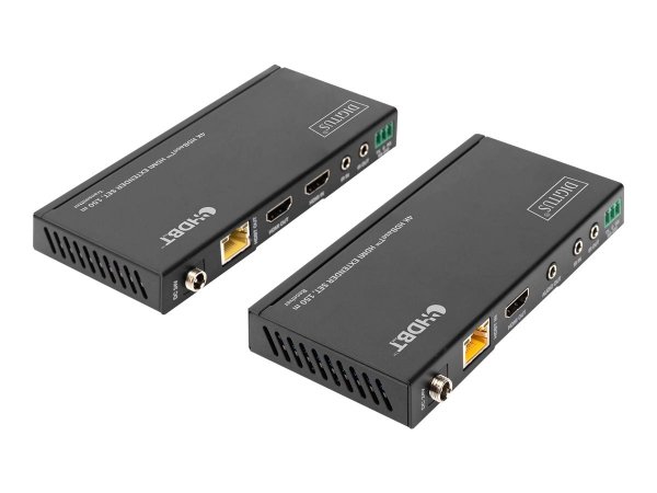 DIGITUS Set extender 4K HDBaseT™ HDMI - 150 m - 3840 x 2160 Pixel - Trasmettitore e ricevitore AV -