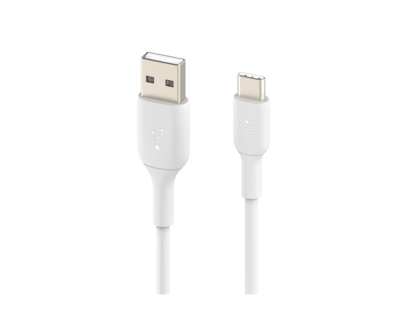 Belkin CAB001BT0MWH - 0,15 m - USB A - USB C - Bianco