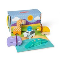 Spin Master Melissa & Doug - Blockables Safari Spielset