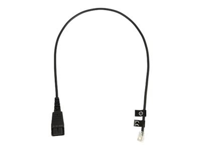 Jabra 8800-00-01 - 0,5 m - QD - RJ10 - Nero - Maschio - Maschio