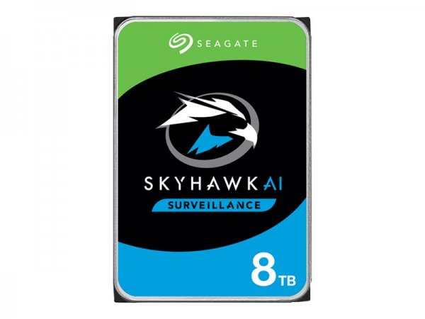 Seagate SkyHawk AI - 8 TB - 7200 Giri/min - 256 MB - 3.5" - Serial ATA III