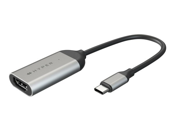 Hyper HD-H8K - USB tipo-C - HDMI - Maschio - Femmina - Dritto - Dritto