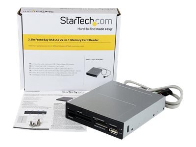 StarTech.com Interner USB 2.0 Kartenleser 3.5" - Front Panel Card - Card-Reader - CompactFlash (CF T