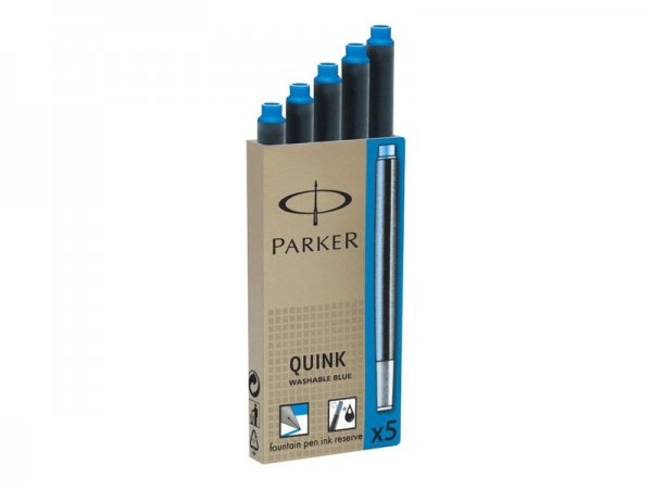Parker 1950383 - Blu - Penna stilografica - Scatola - 5 pezzo(i)