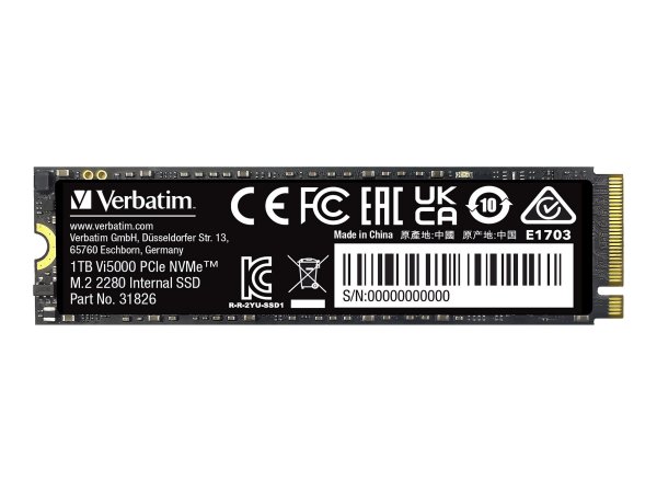 Verbatim Vi5000 - 1 TB - M.2 - 5000 MB/s