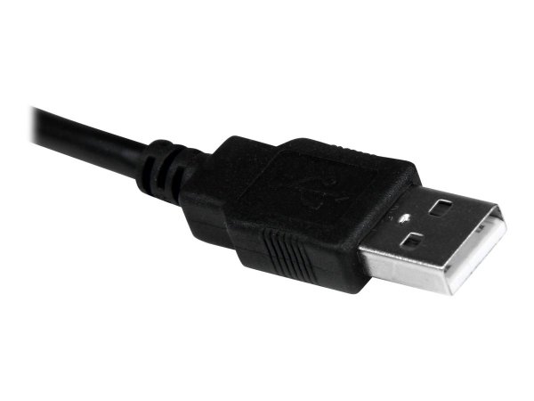 StarTech.com Cavo adattatore DB9 USB a seriale RS-232 30 cm - con interfaccia COM - Nero - CE - FCC