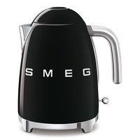 SMEG Bollitore Standard 50's Style – Nero LUCIDO – KLF03BLEU - 1,7 L - 2400 W - Nero - Plastica - Ac